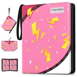 Trading Card Binder 4 Pocket,400 Pocket Card Collection Binder